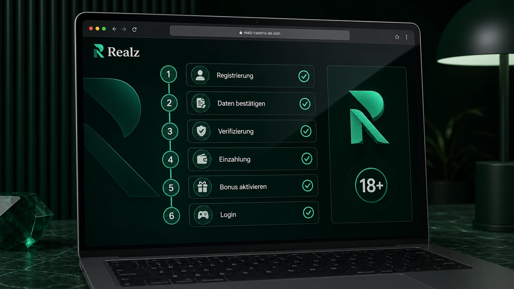 Realz Casino Login – So gelingt der Einstieg