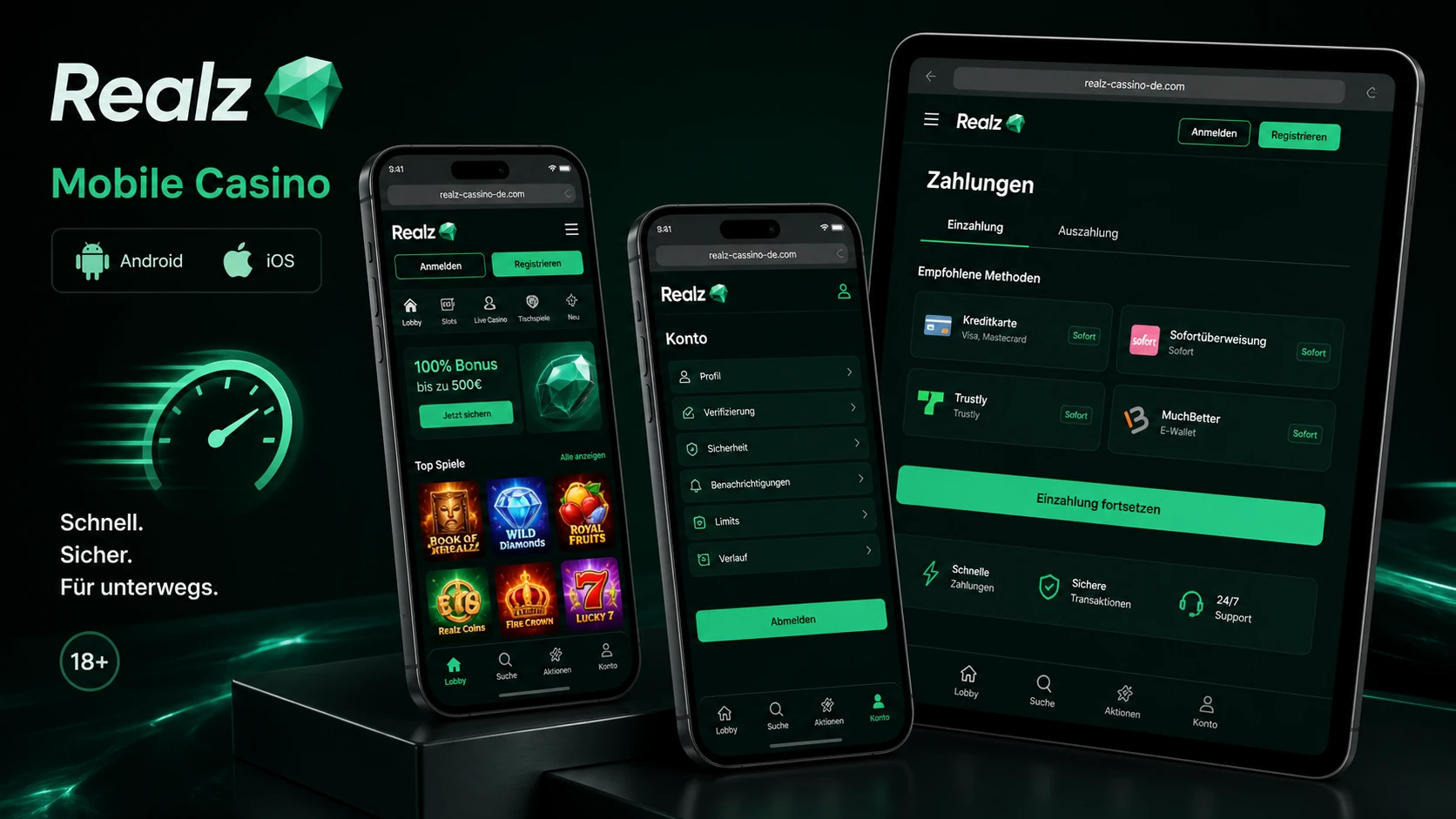 Mobile Casino für Android und iOS